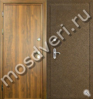 Дверь стандартная с ламинатом и порошковым окрасом - купить от производителя Мосдвери Дверь стандартная с ламинатом и порошковым окрасом